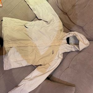 North face two layer water repellent jacket